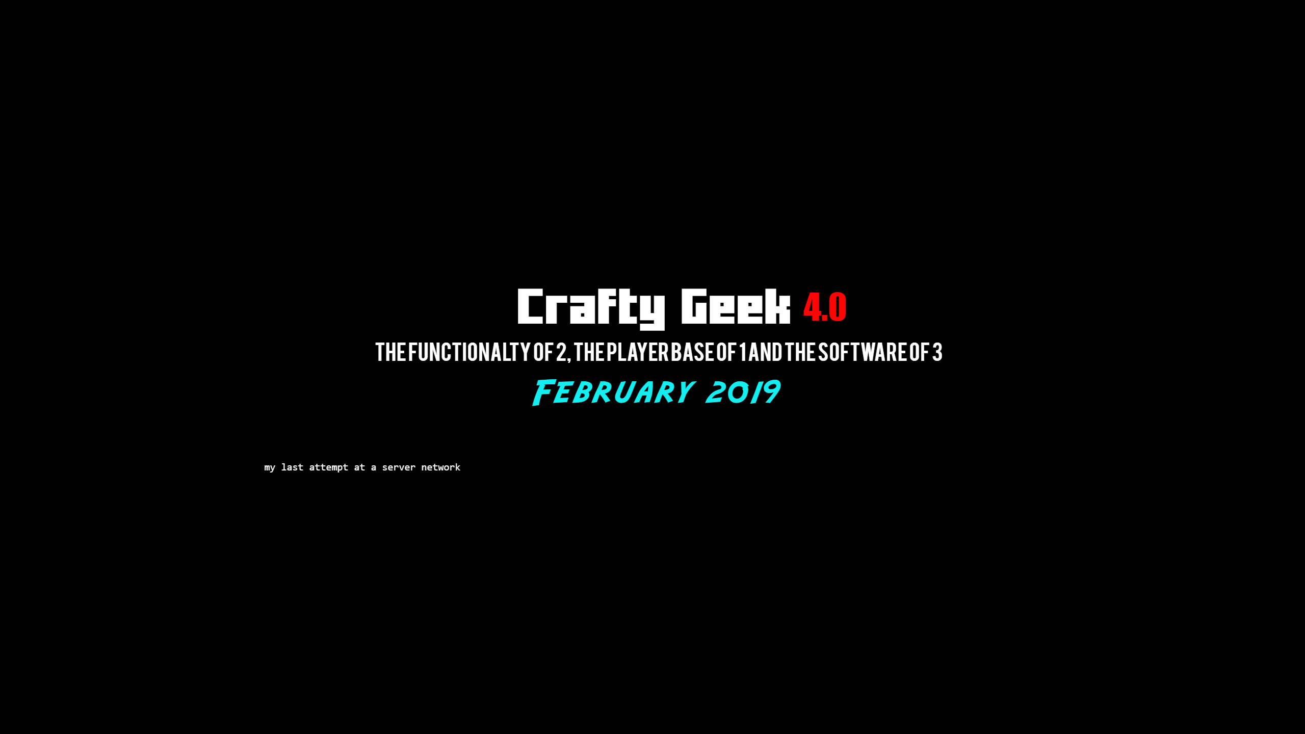 Crafty Geek V4 Teaser